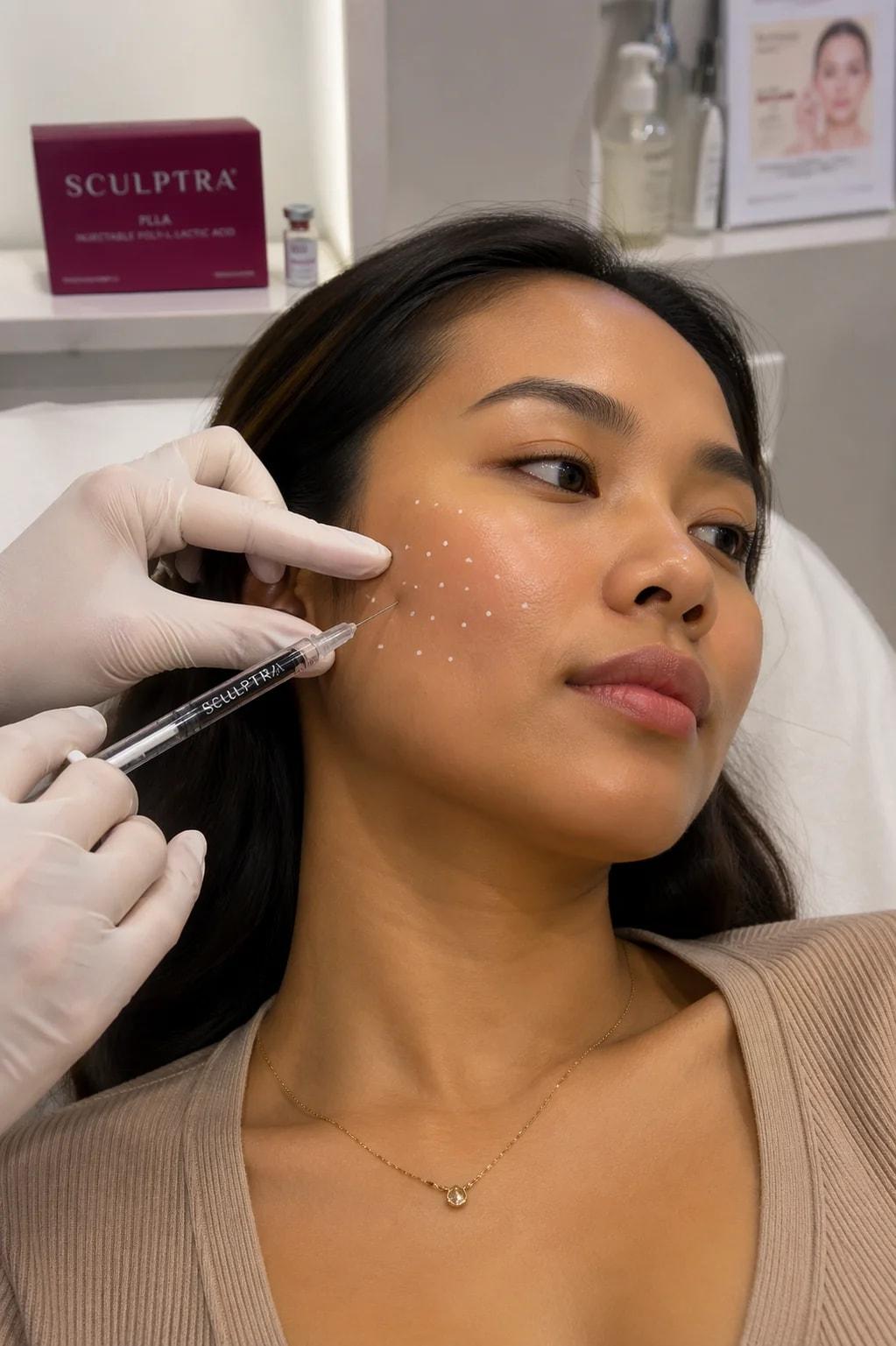 sculptra for cheeks
